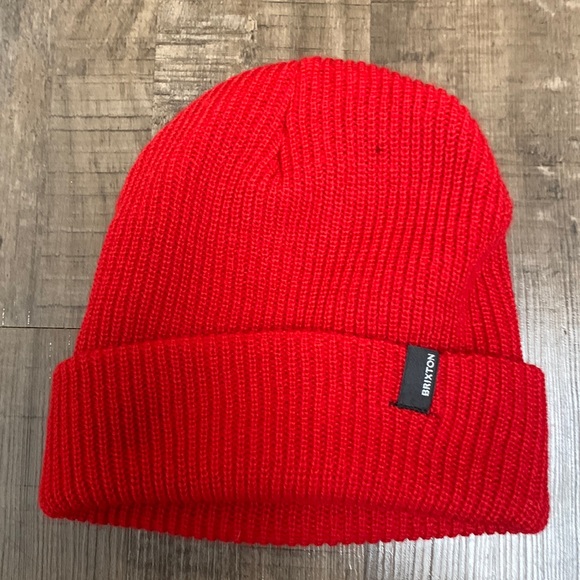 Brixton Other - BRIXTON RED HEIST BEANIE OS